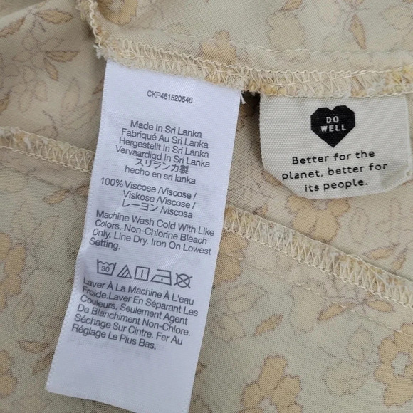 Madewell Pull On Swing Mini Skirt In Piccola Floral - Picture 8 of 8